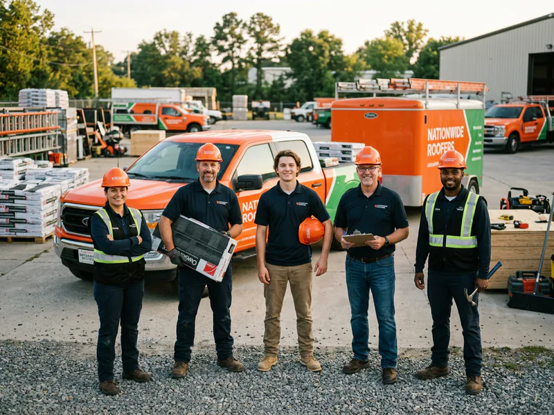 Natiowide Roofers - roof installation in Tupelo near me